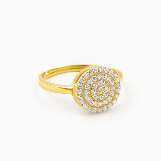 Round Silver Ring