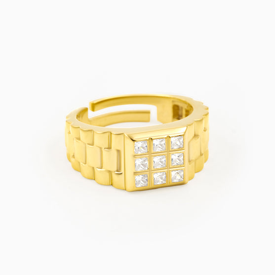 Men's Sterling Silver Designer Ring