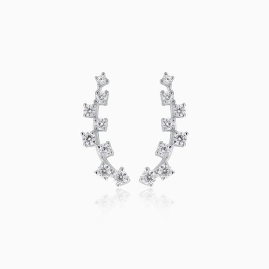 Starry Constellation Silver Stud Earring