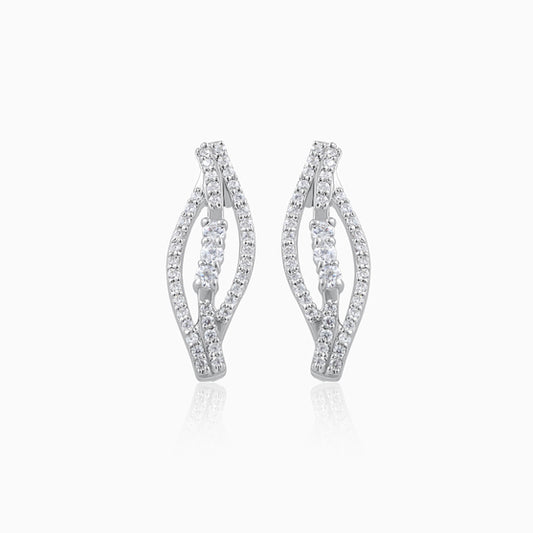 Gorgeous Silver Hoop Earrings