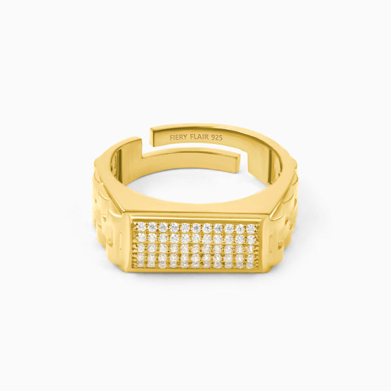 Silver Men's Ring