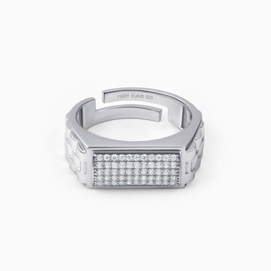 Silver Men's Ring