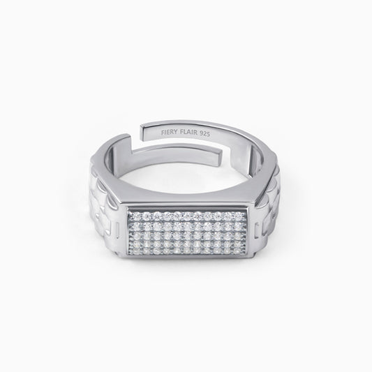 Silver Men's Ring