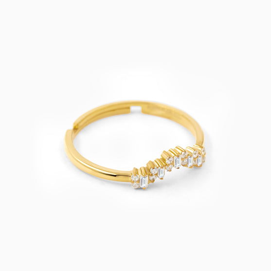 Crown Design Silver Ring