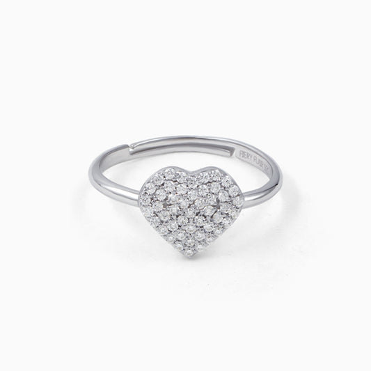 Heart Silver Ring