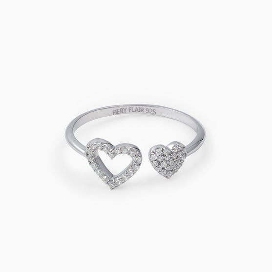 Heart Silver Ring