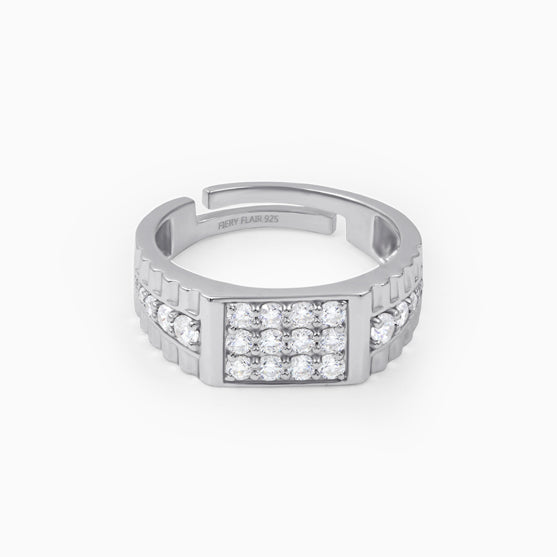 Silver Men's Ring