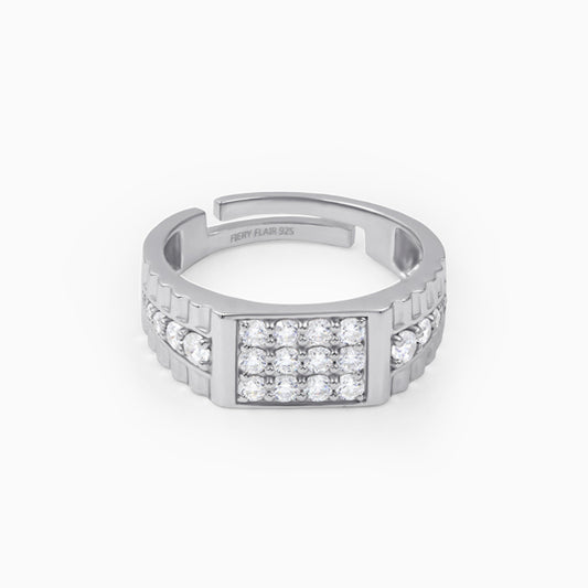 Silver Men's Ring