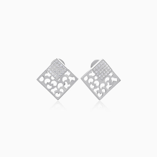 Epic Stylish Silver Stud Earring