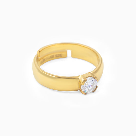 Solitaire 925 Silver Band