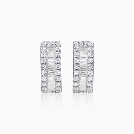 Breeze Silver Stud Earring