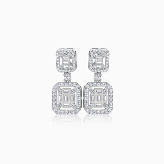 Modern Design sterling silver Earrings