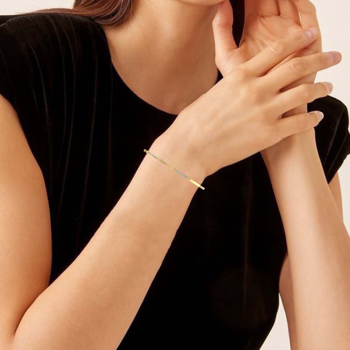 Round Diamond Bracelet
