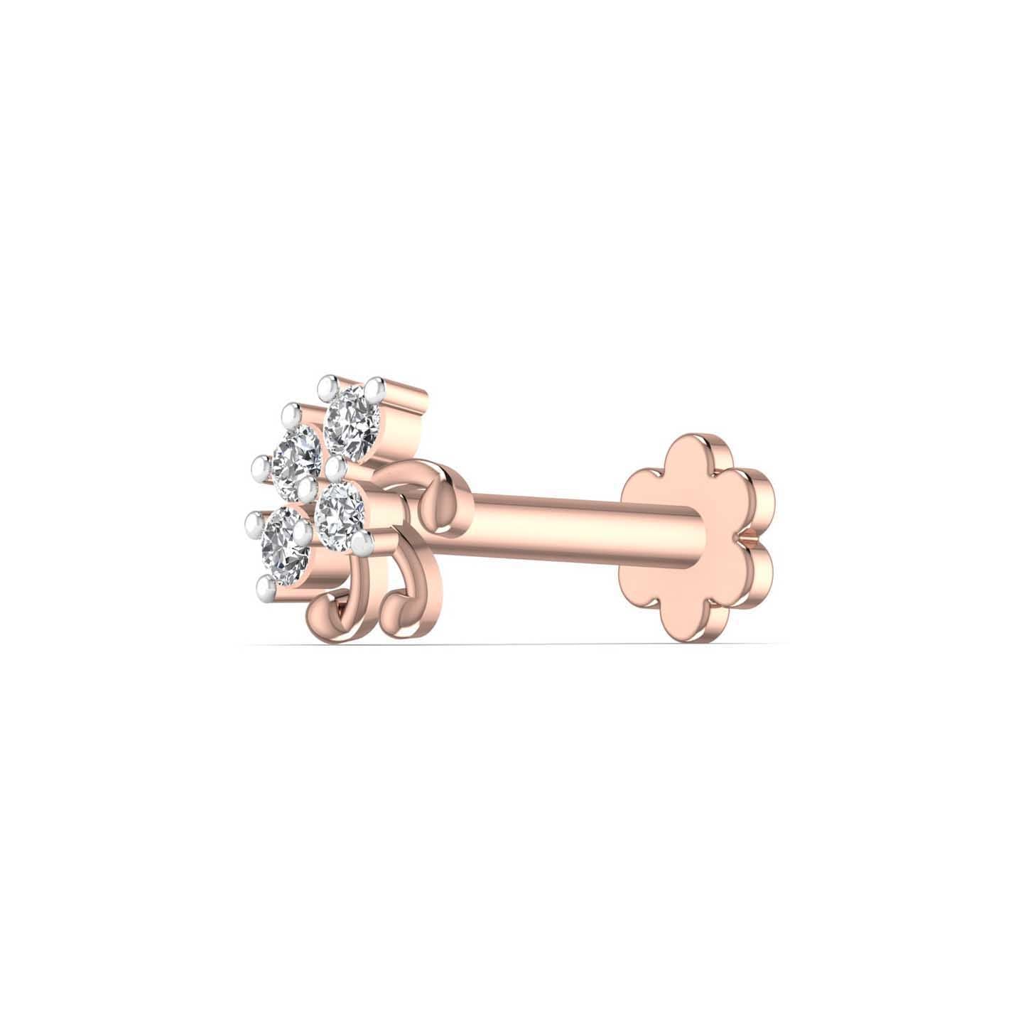 Diamond Nose Pin