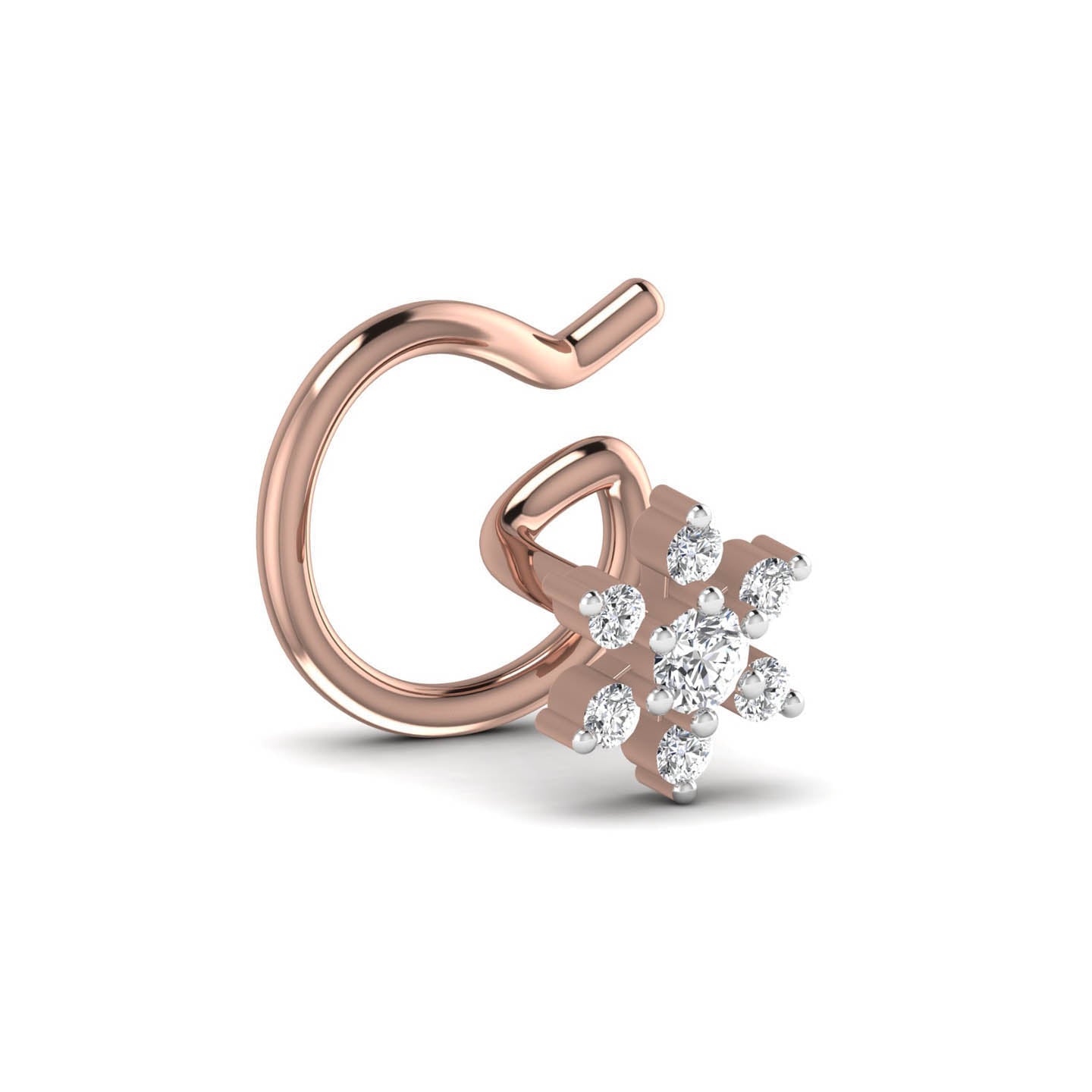 Lab Diamond Nose Pin