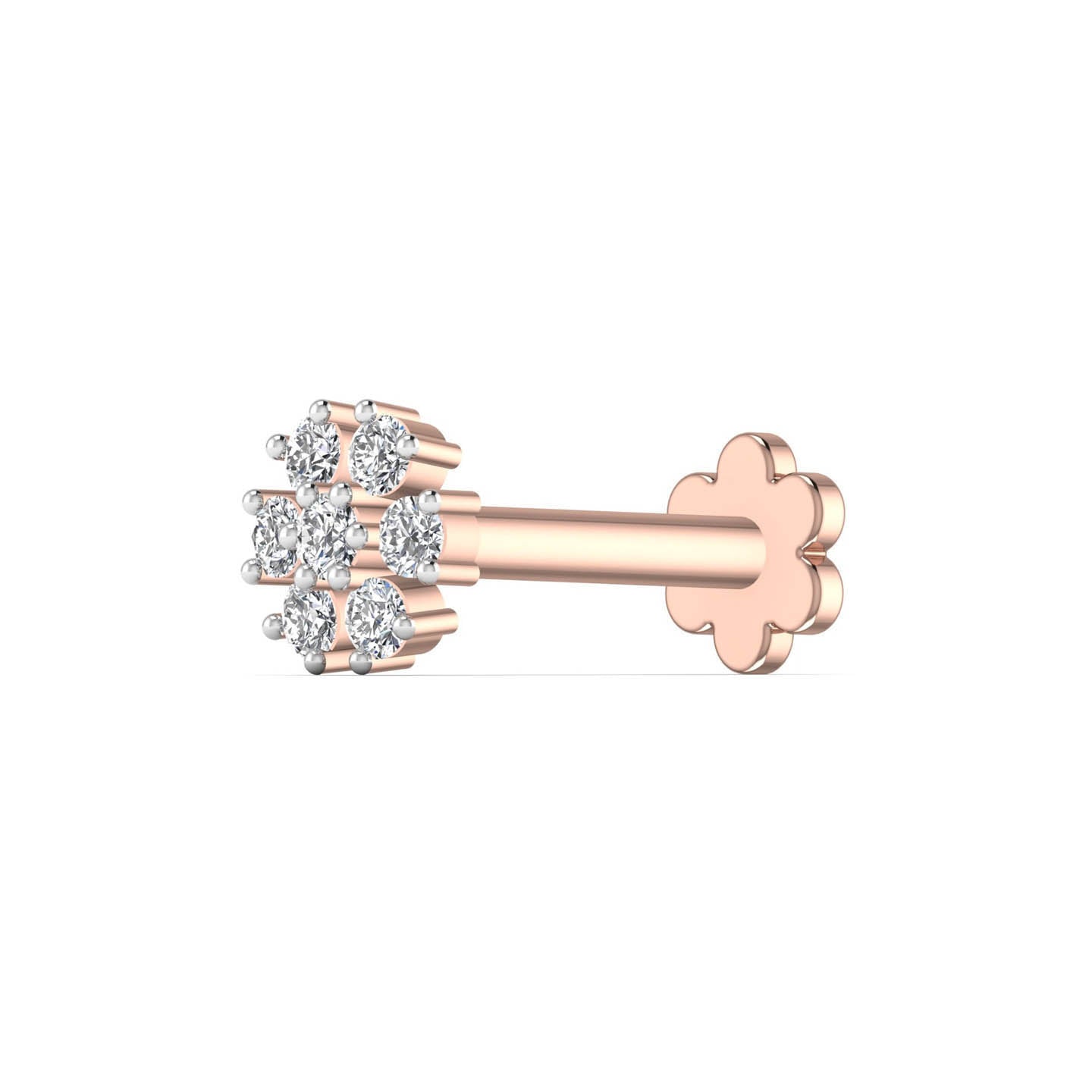 Lab Diamond Nose Pin