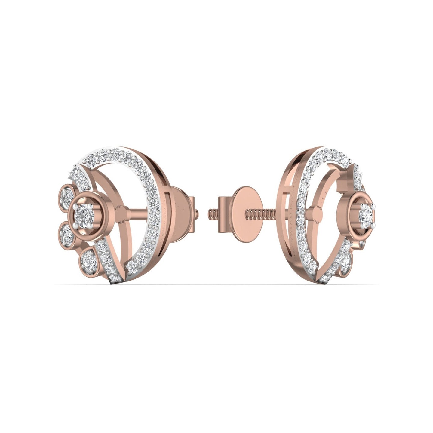 Diamond Stud Earrings