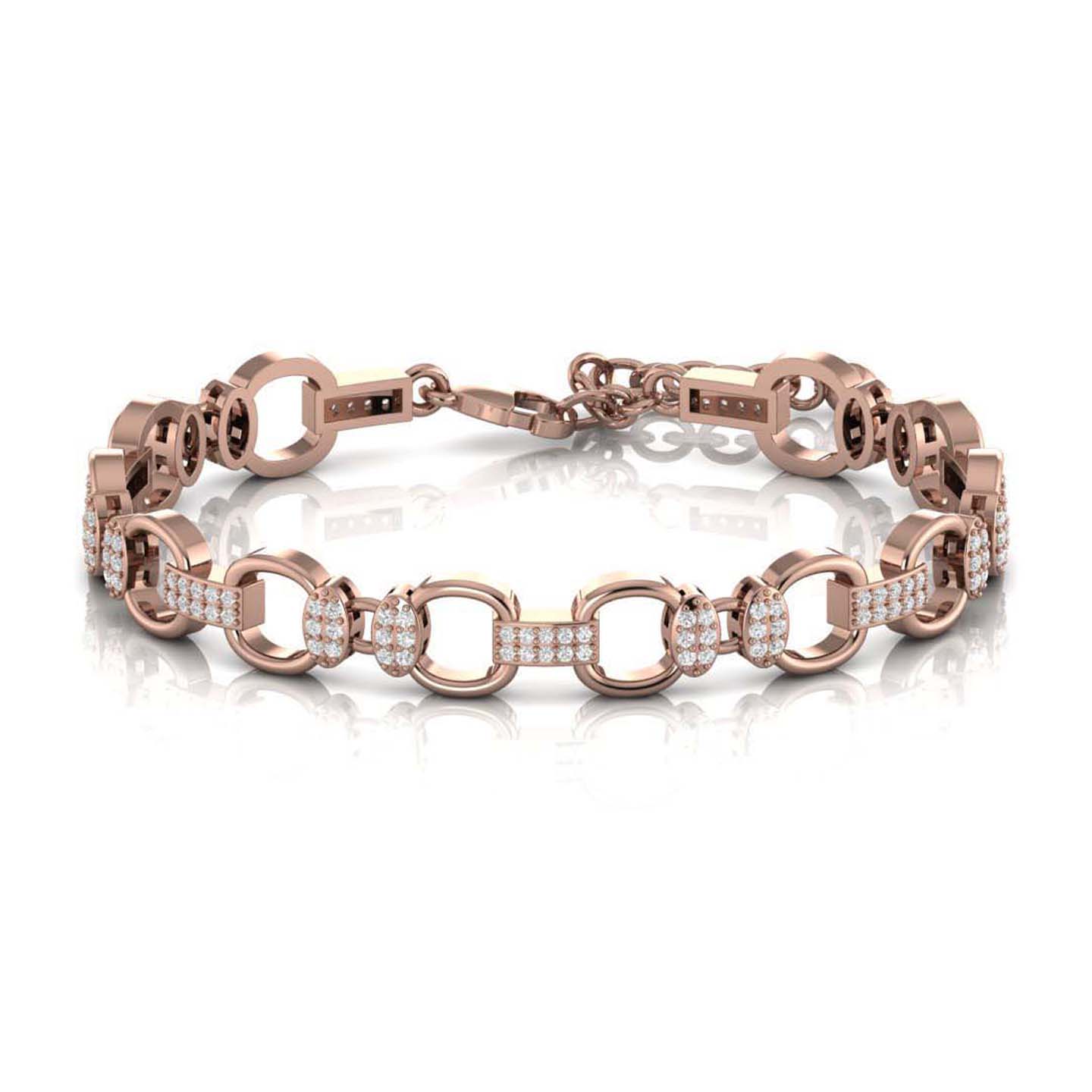 Link Chain Silver Bracelet