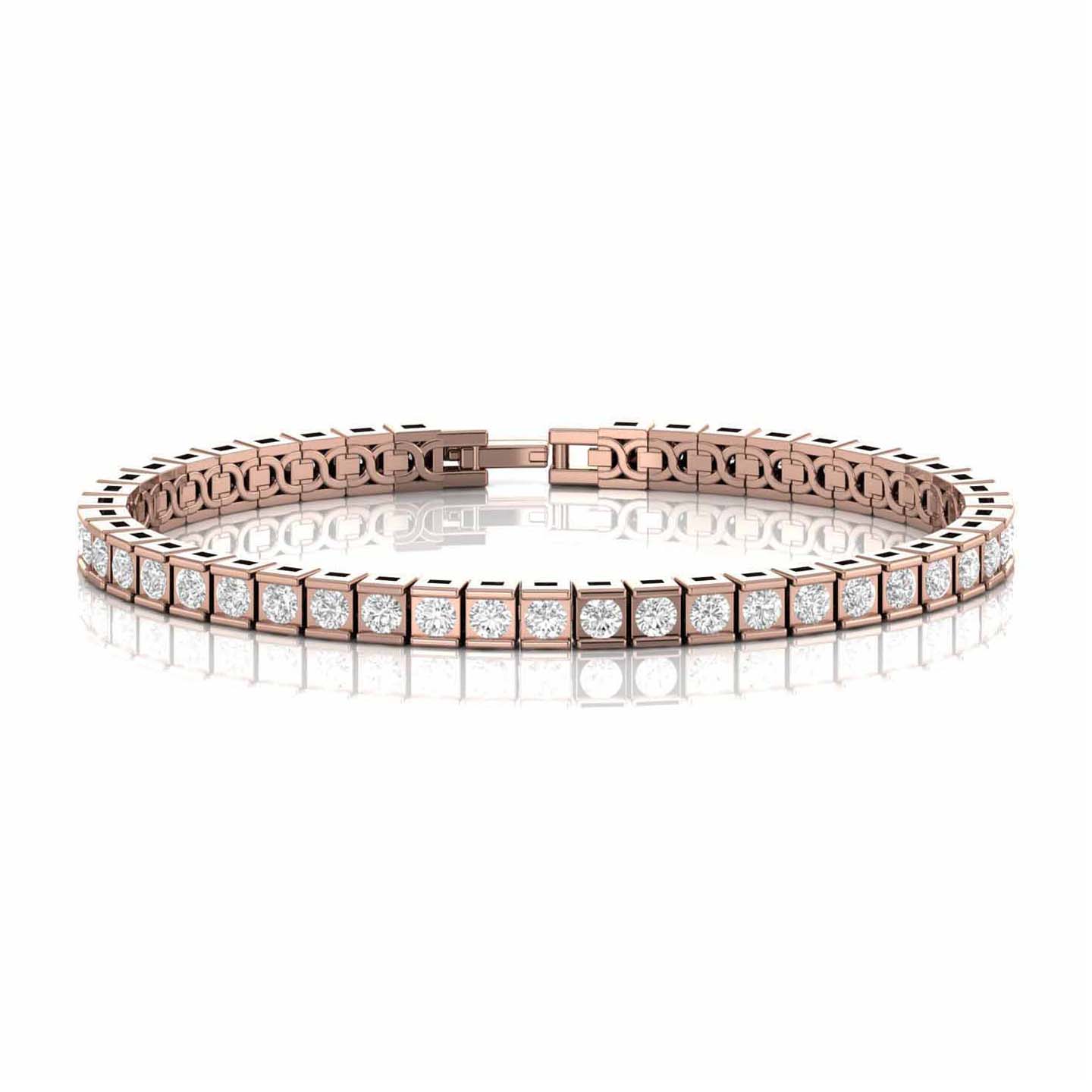 Lab Diamond Tennis Bracelet