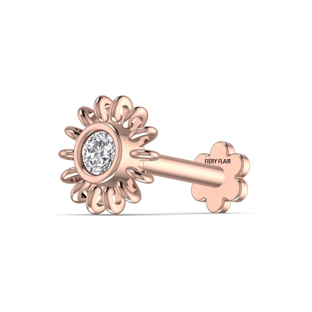 Lab Diamond Nose Pin