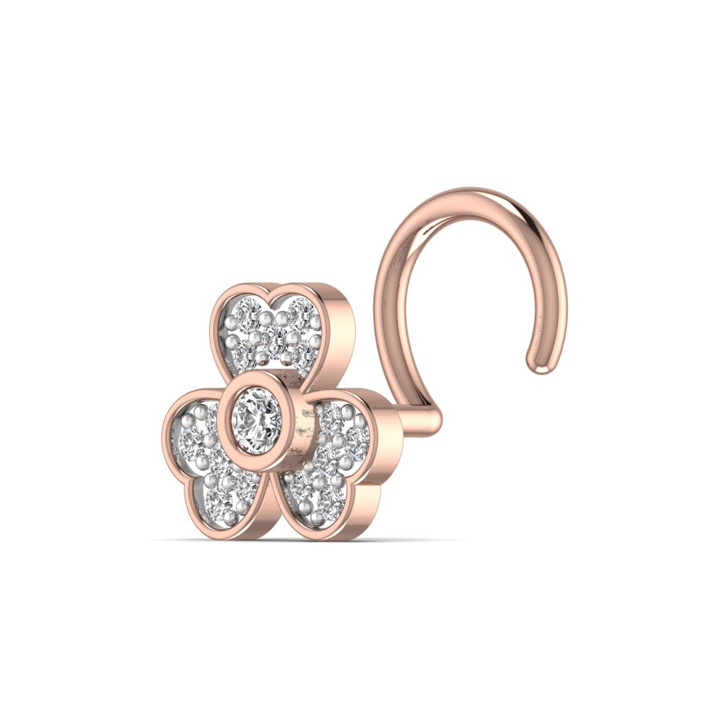 Lab Diamond Nose Pin