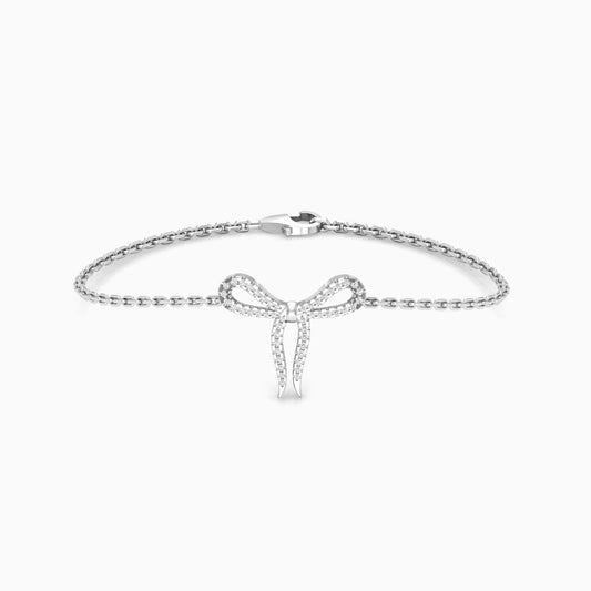 Silver Eternity Knot Bracelet