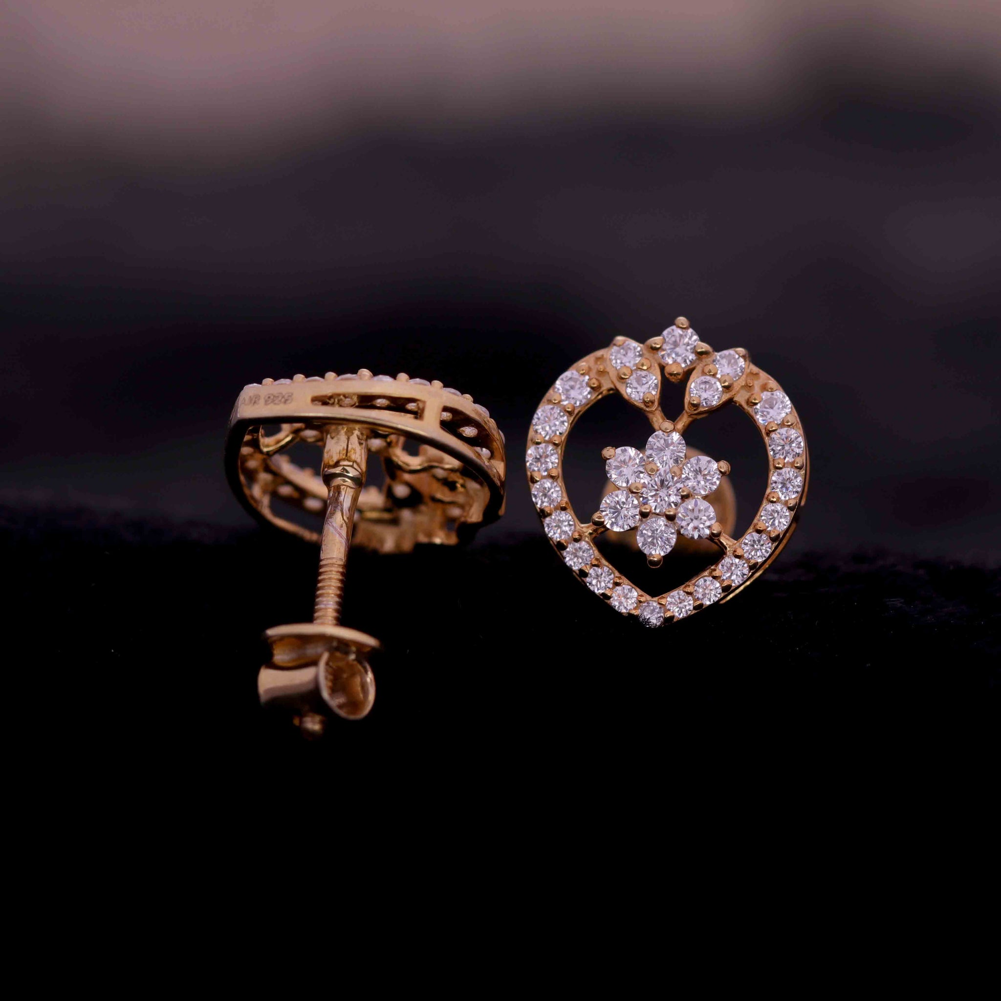 Silver Stud Earring