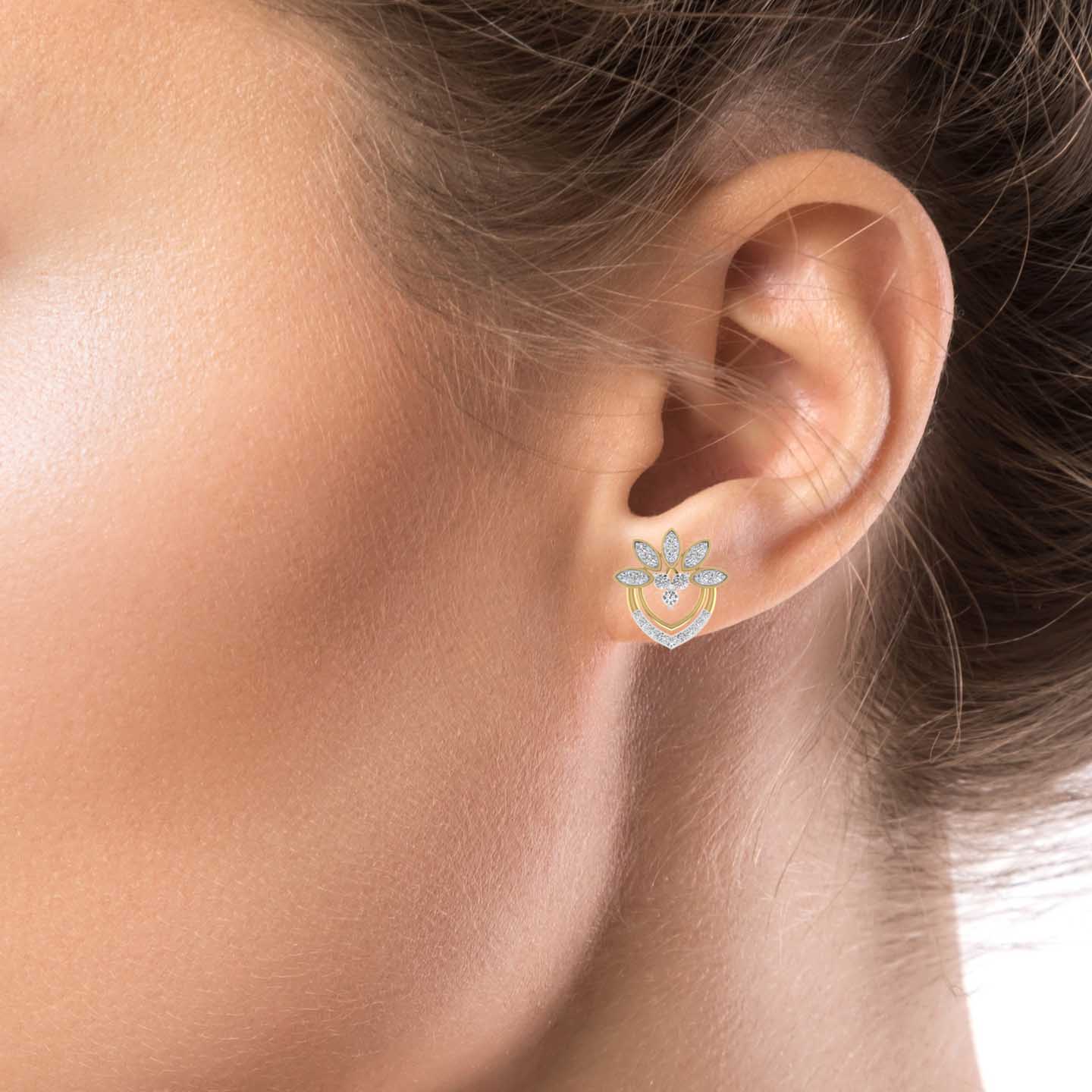 Silver Stud Earrings
