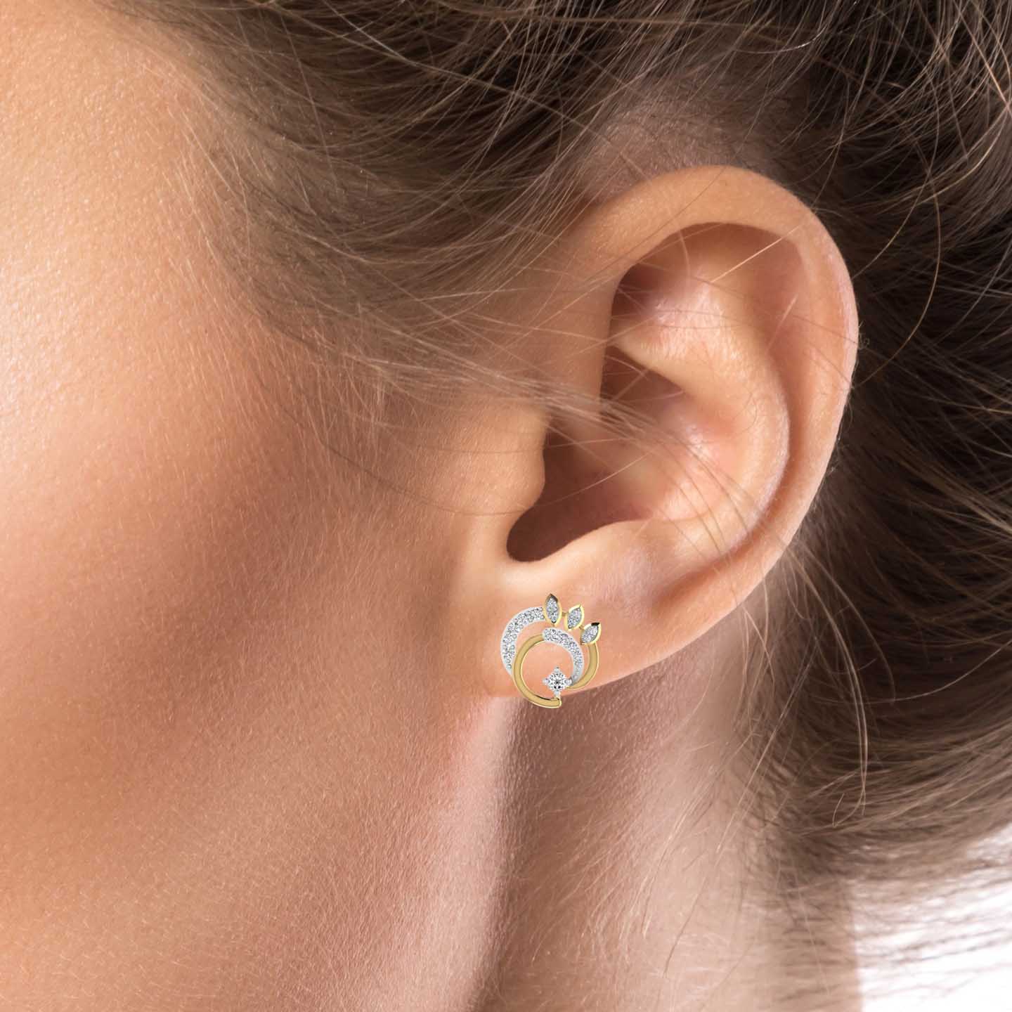 Silver Stud Earrings