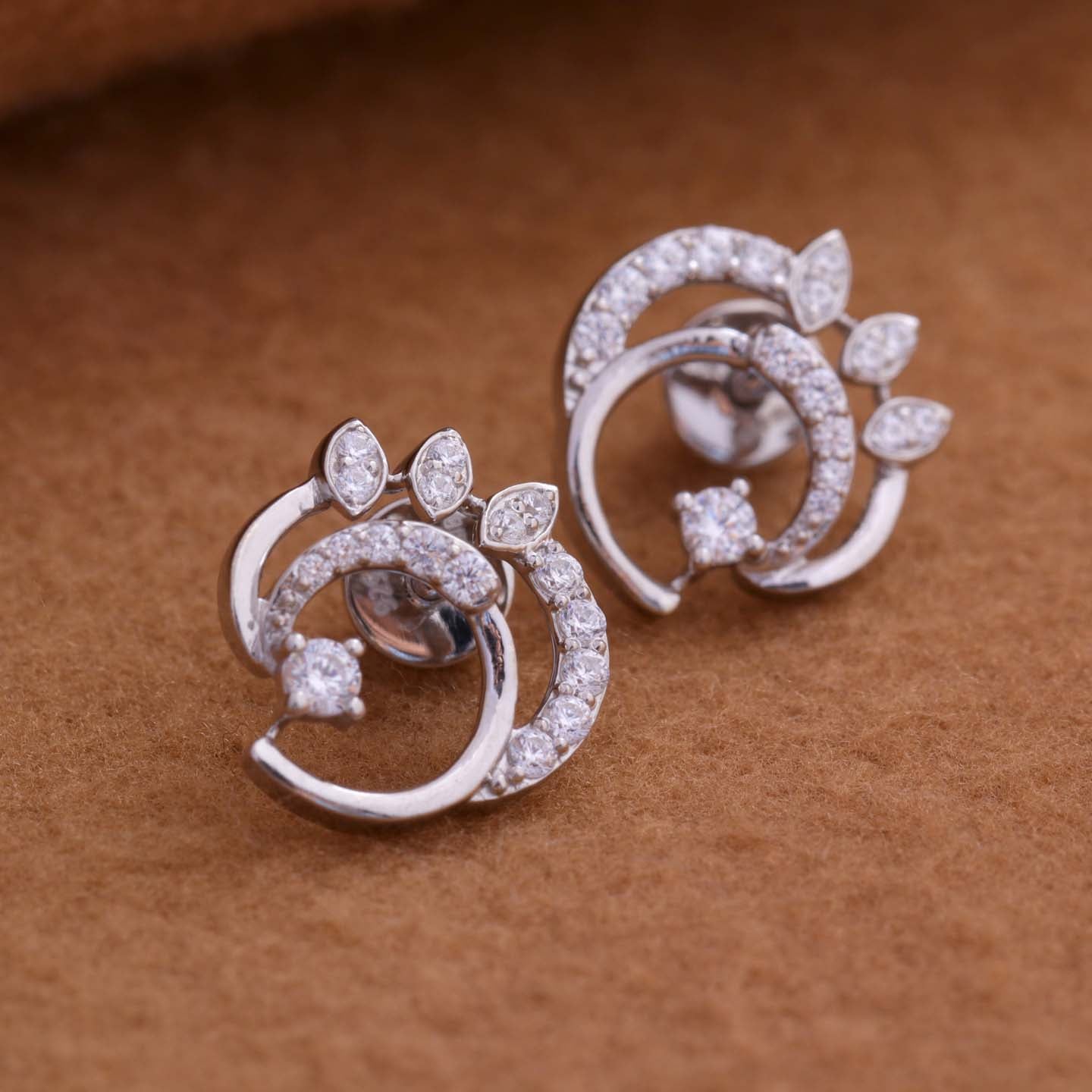 Silver Stud Earrings