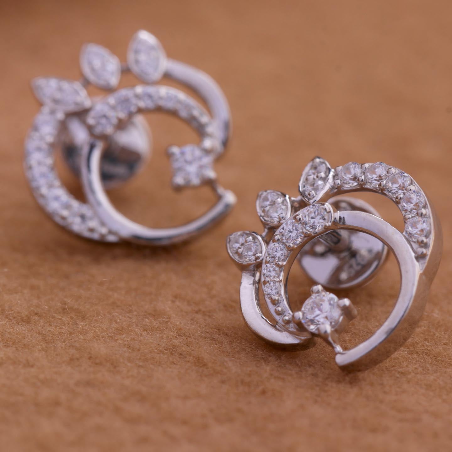 Silver Stud Earrings
