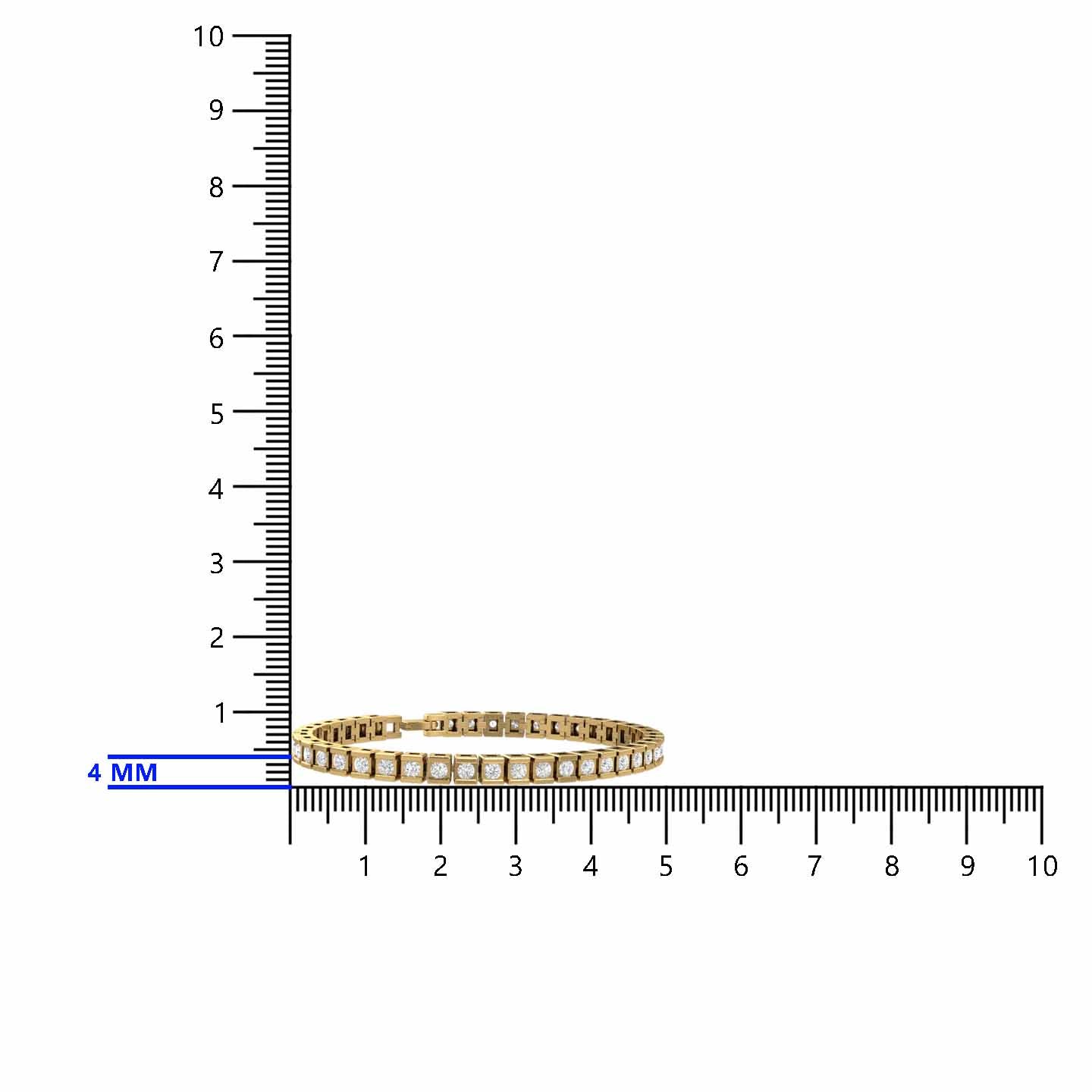 Lab Diamond Tennie Bracelet.