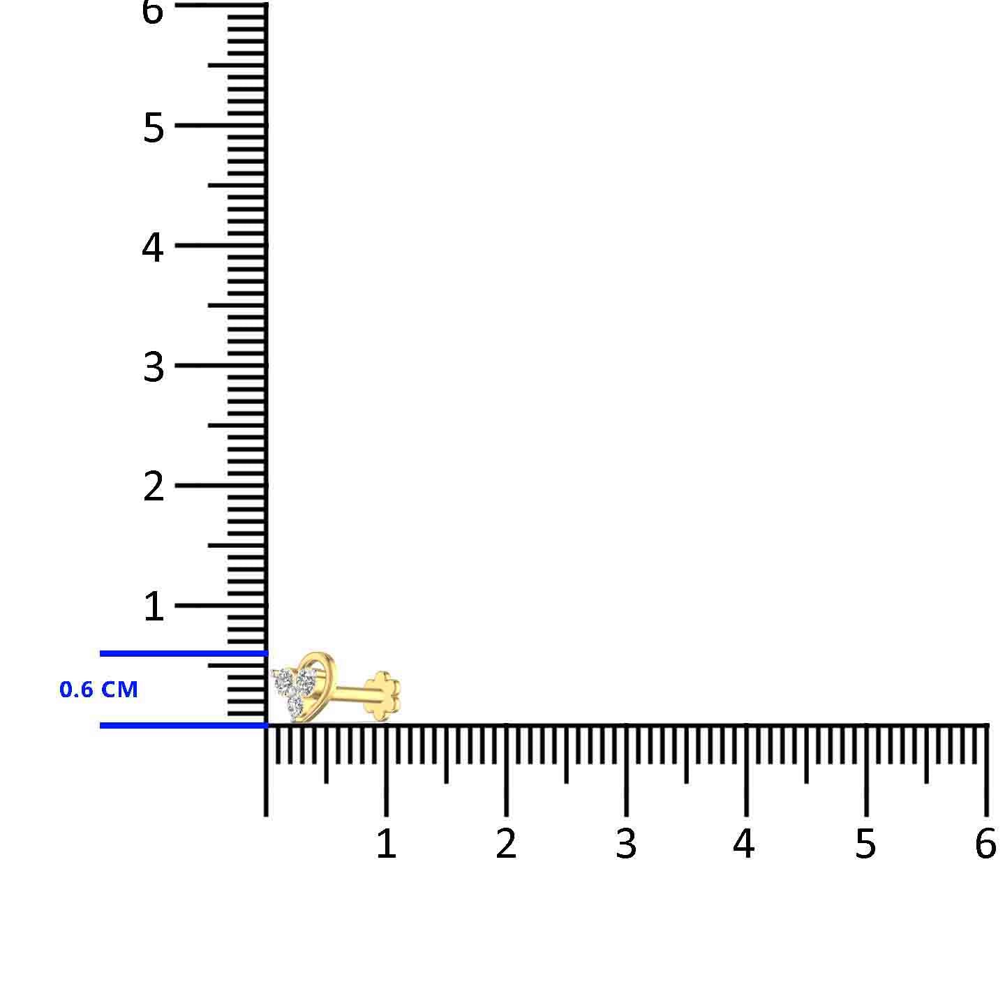 Diamond Nose Pin