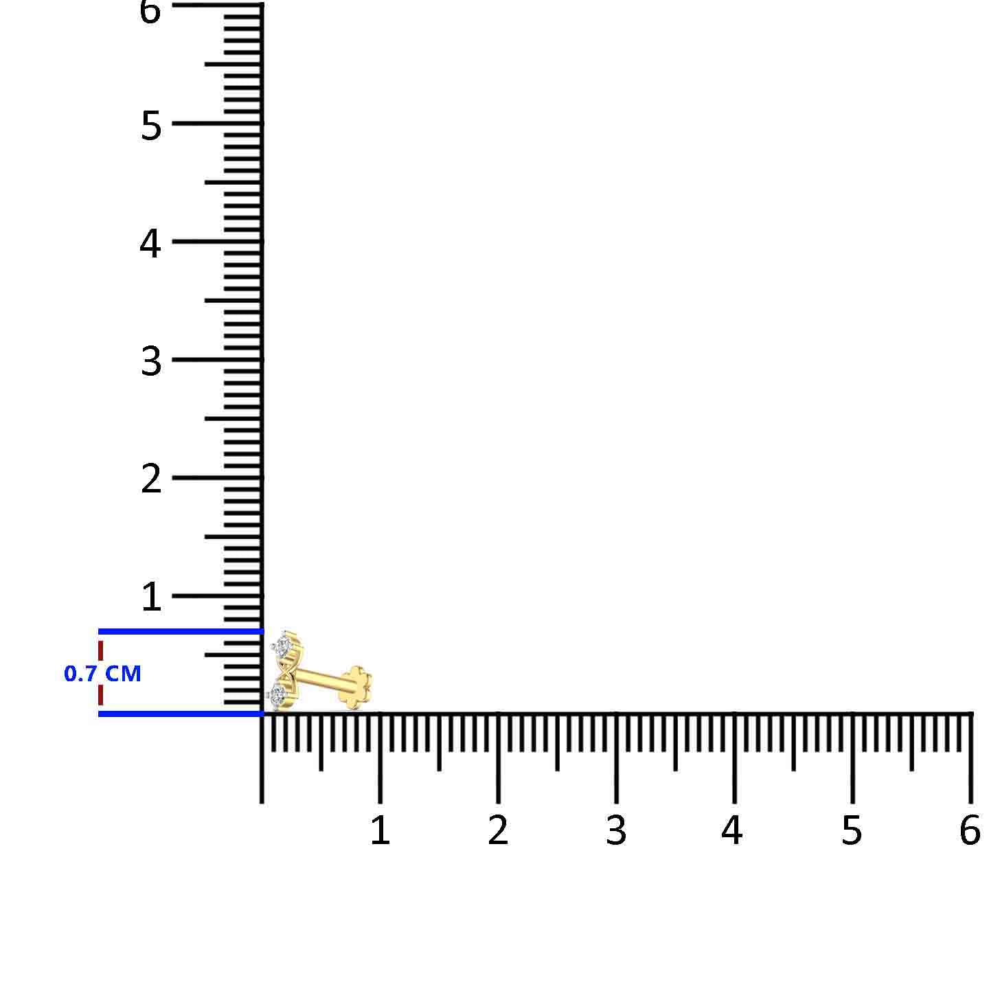 Diamond Nose Pin