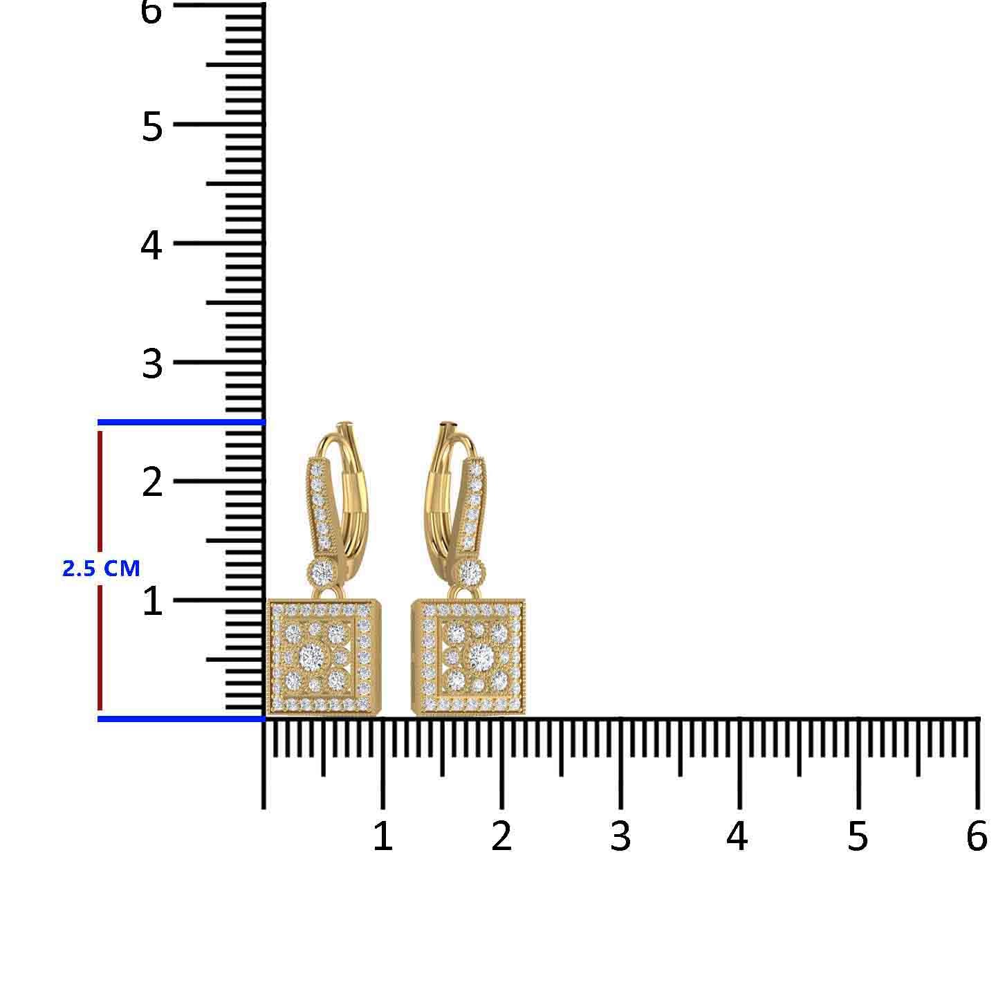 Silver Drop Earring