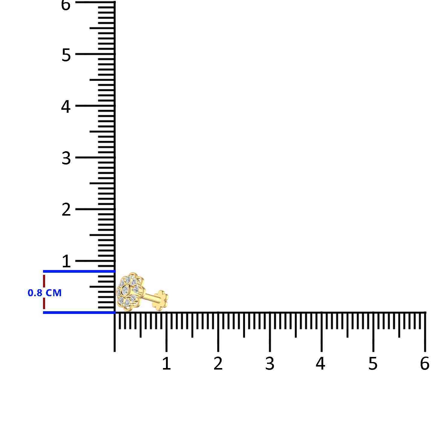 Diamond Nose Pin