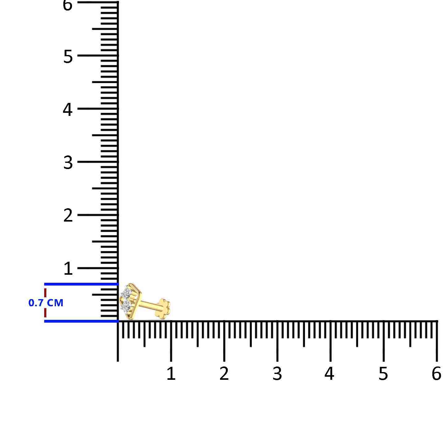 Diamond Nose Pin