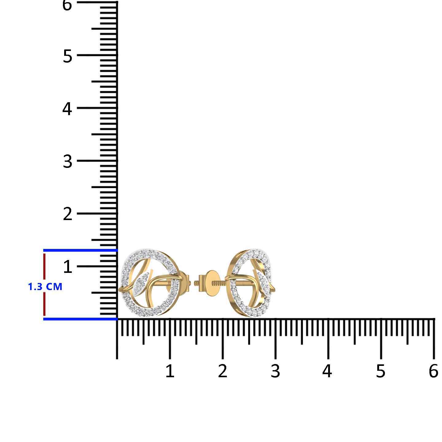 Diamond Stud Earring