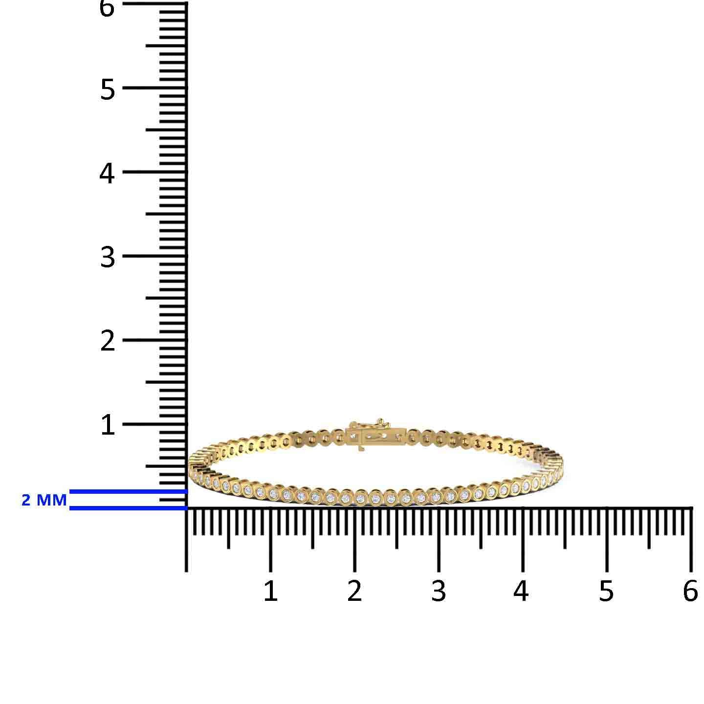 925 Silver Tennis Bracelet
