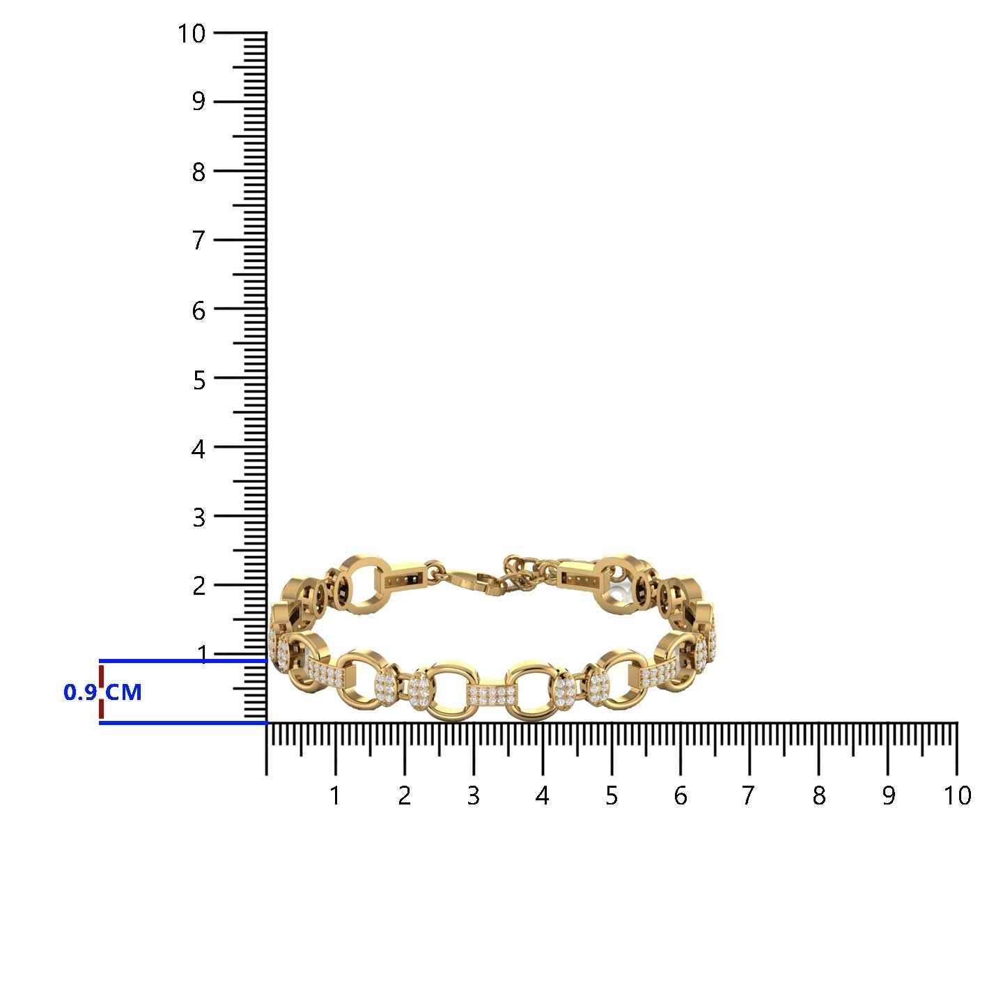 Link Chain Silver Bracelet