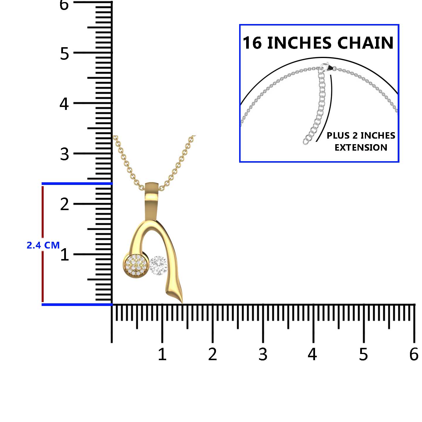 Sterling Silver Pendant Necklace