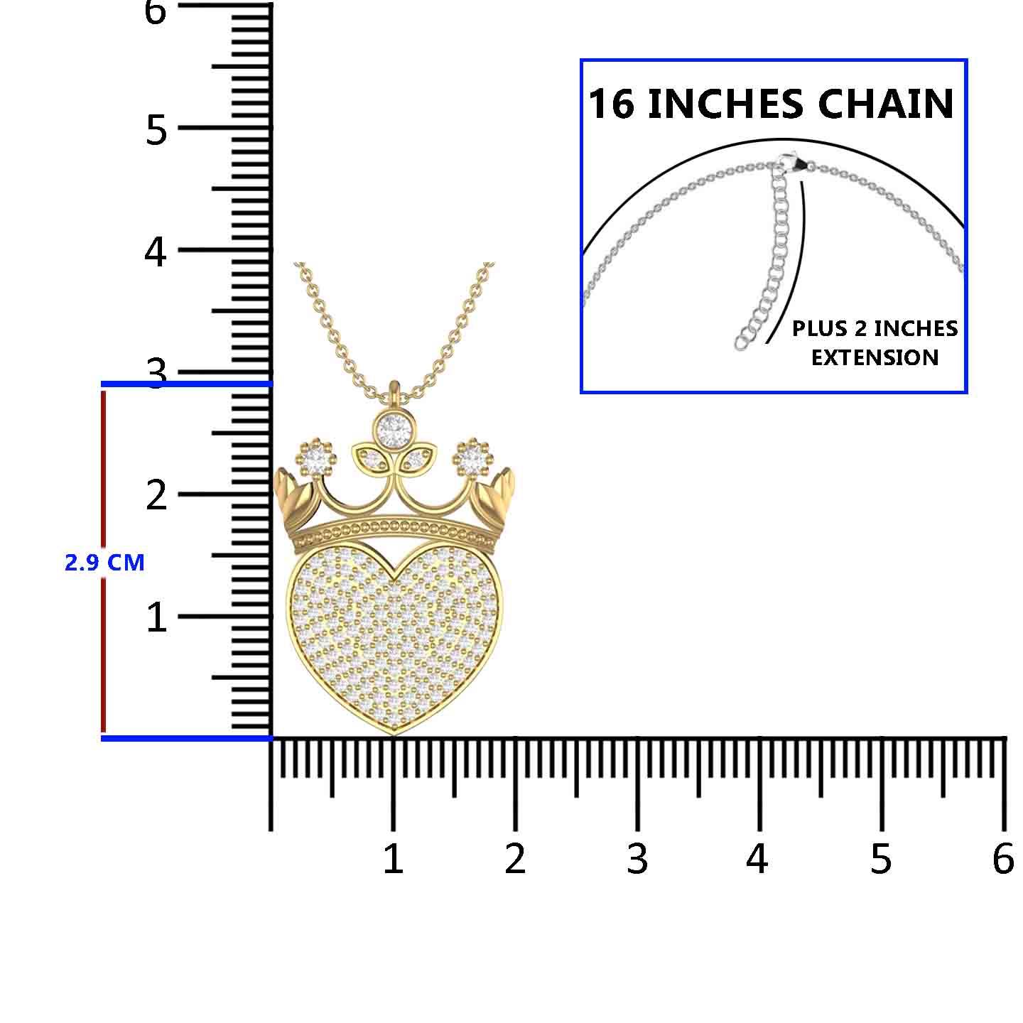 Heart Silver Pendant Necklace