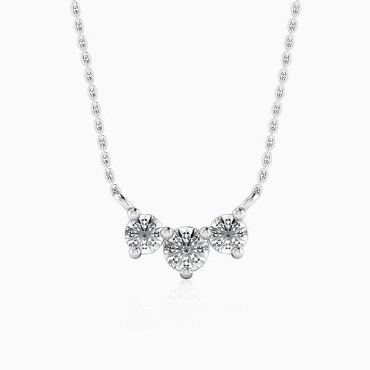 Classic Silver Pendant Necklace