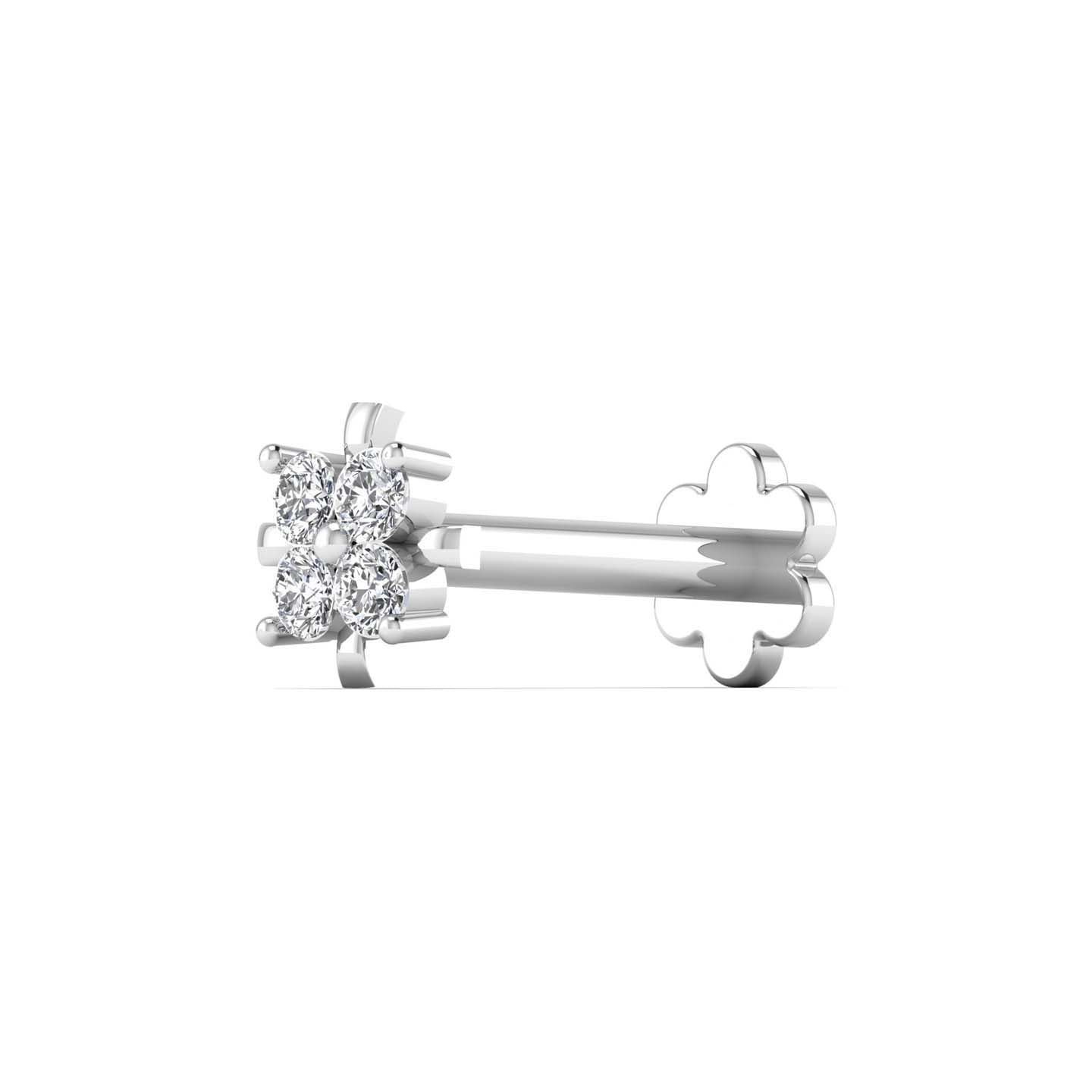 diamond nose pin