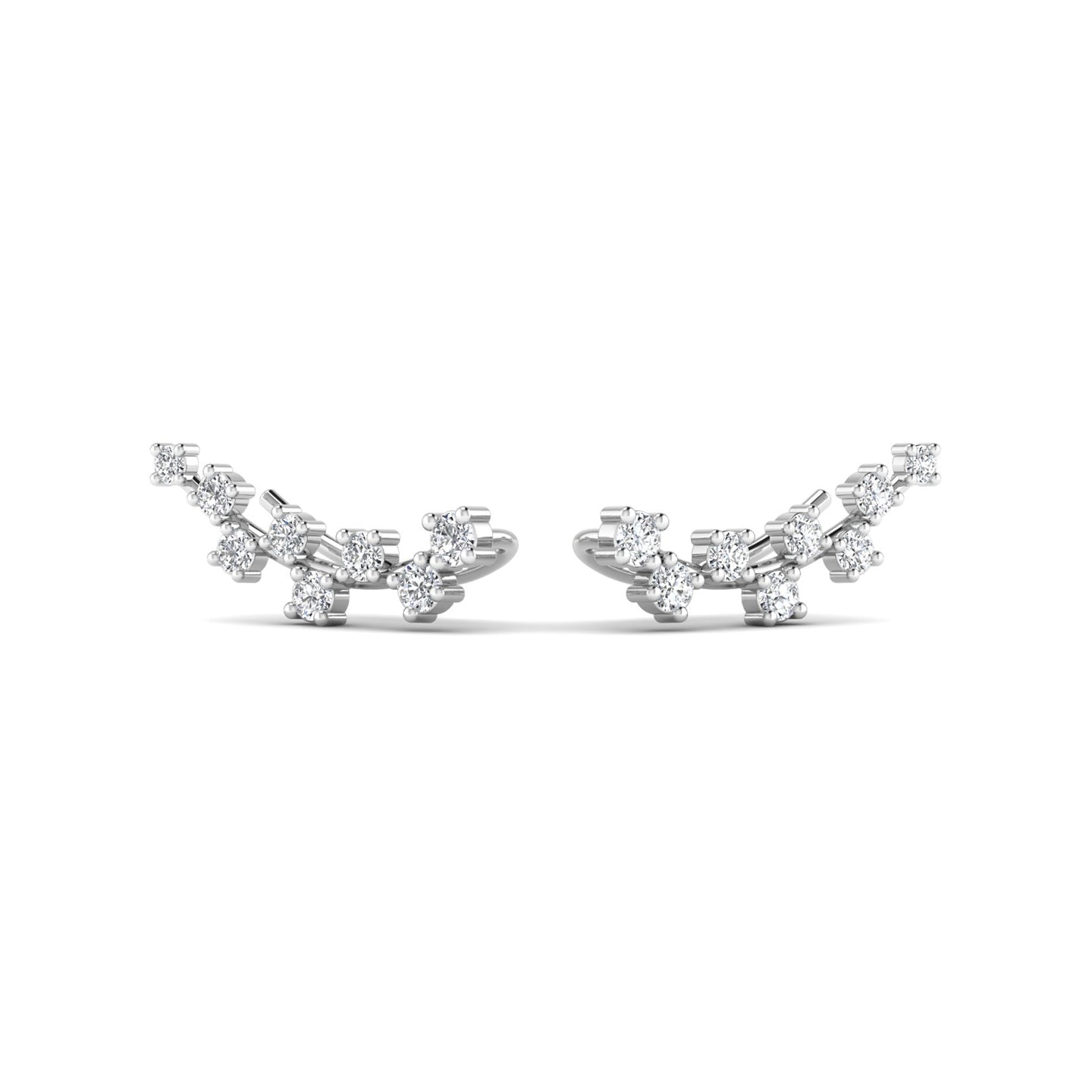 Diamond Gold Stud Earring