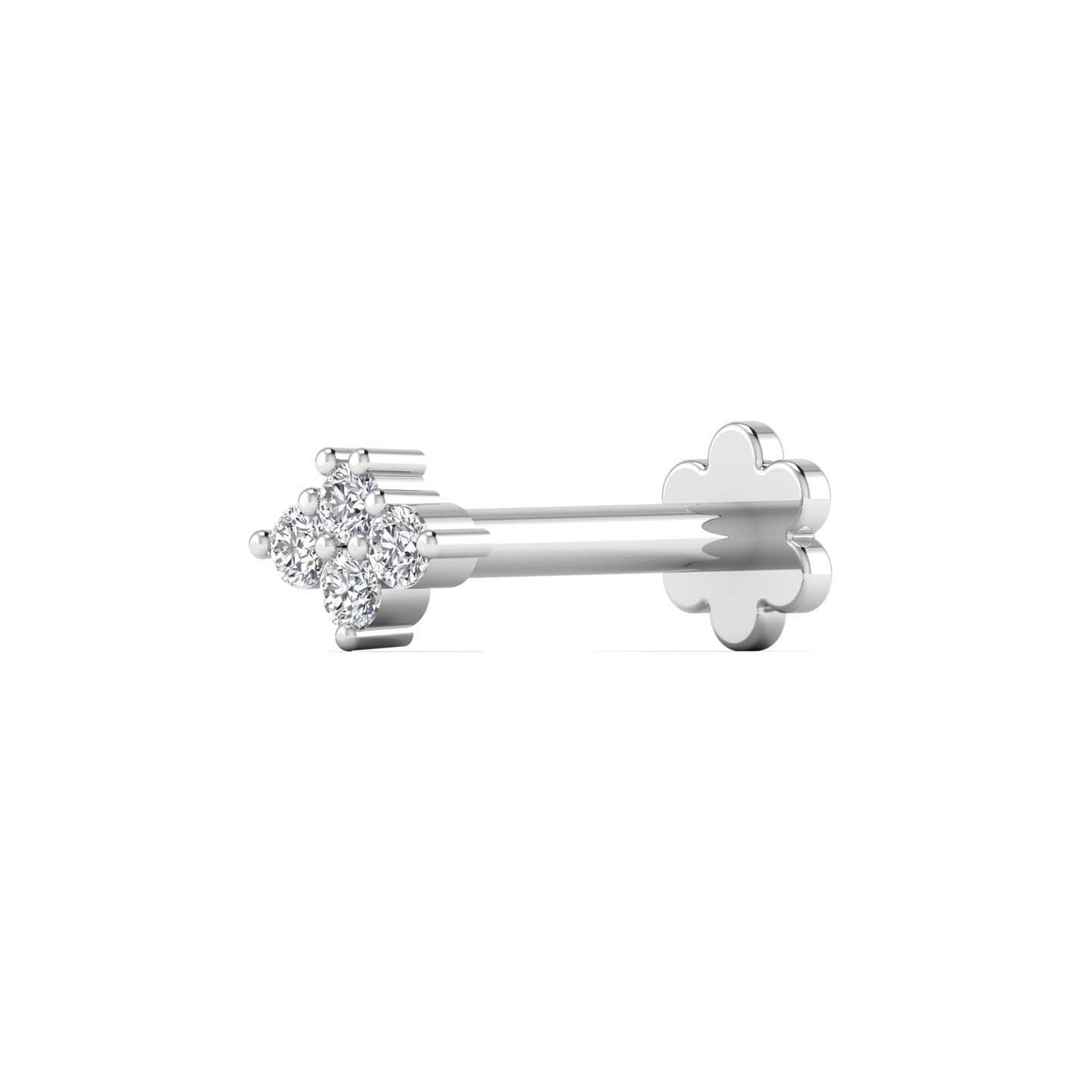 lab Diamond Nose Pin