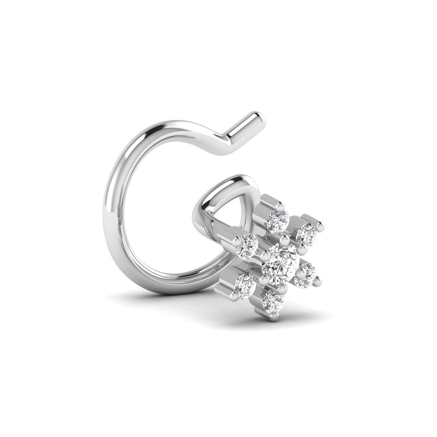 Lab Diamond Nose Pin