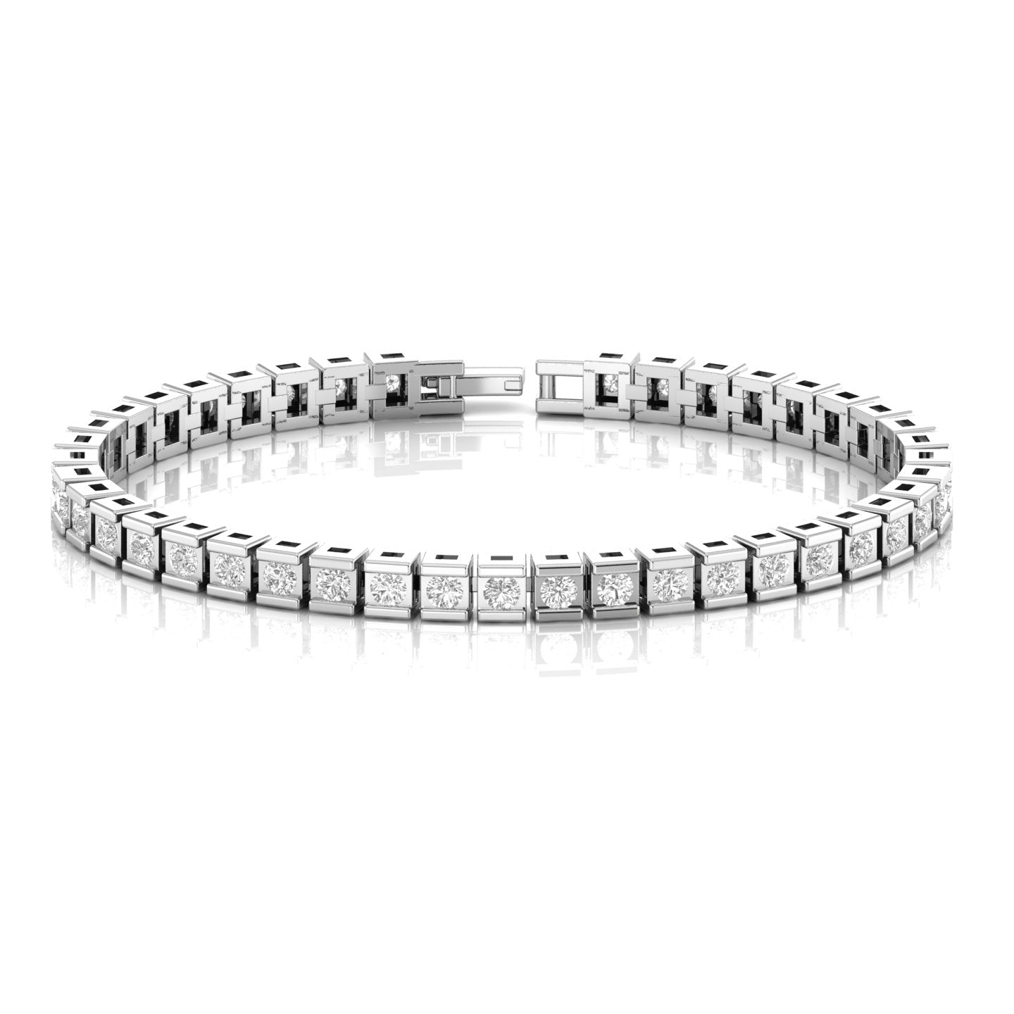 Lab Diamond Tennie Bracelet.