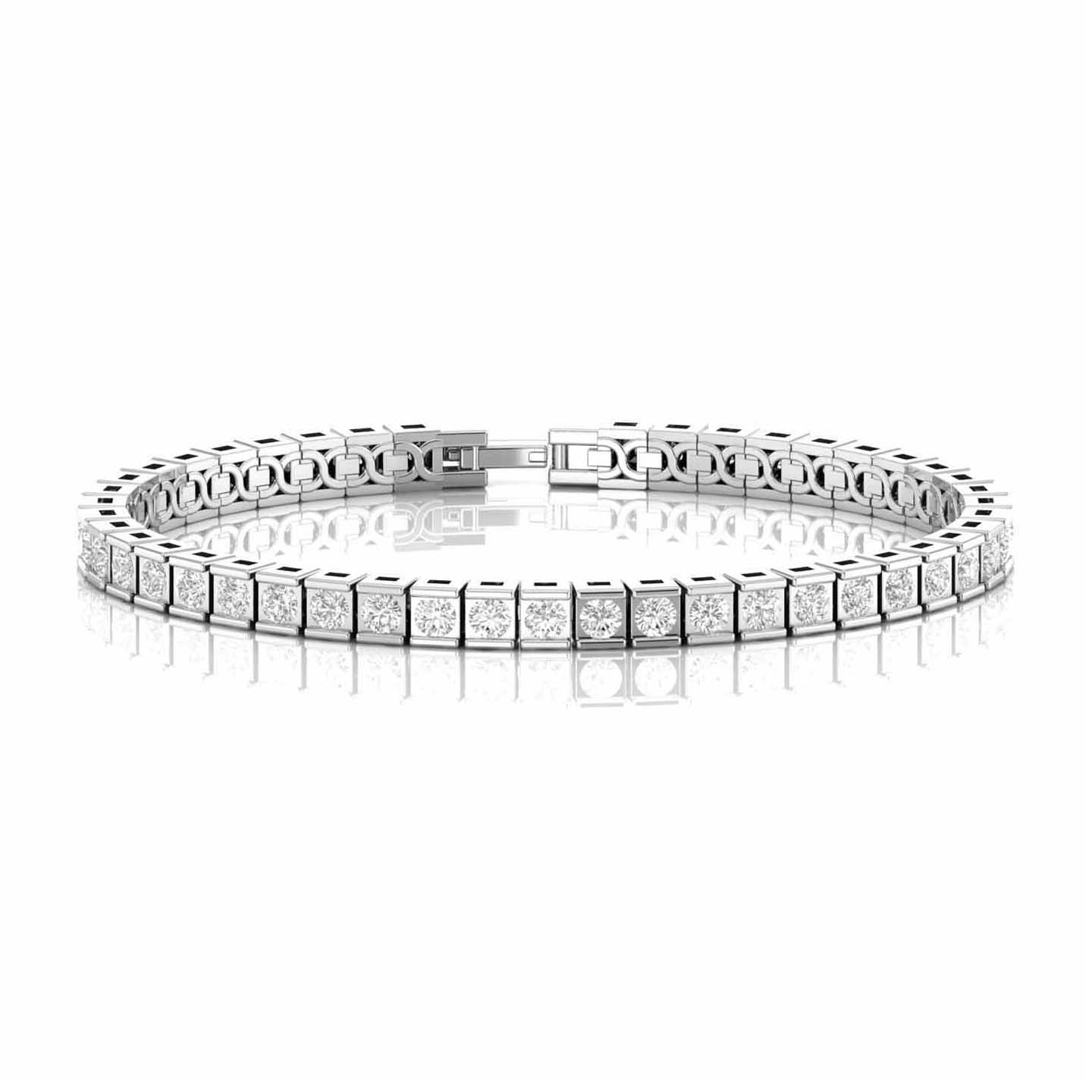 Lab Diamond Tennis Bracelet