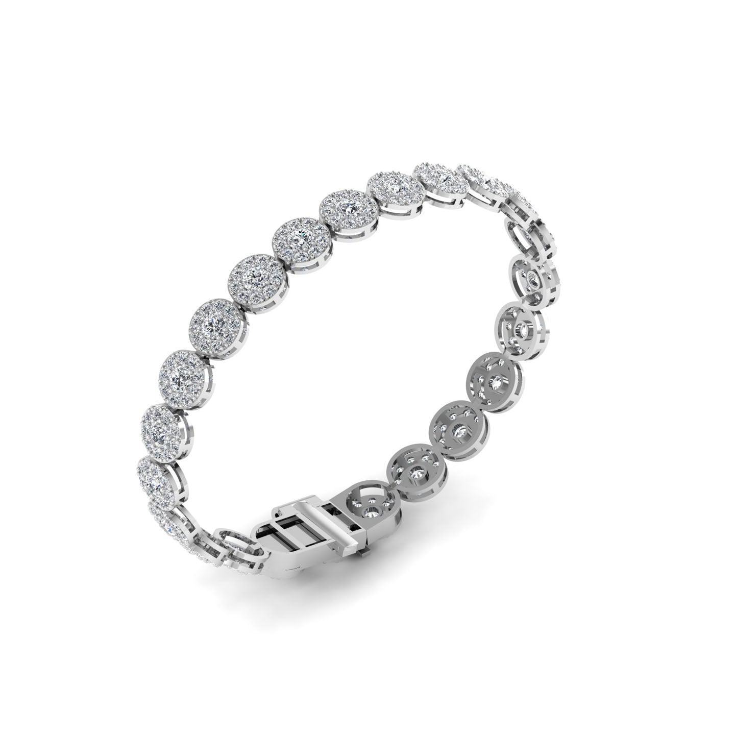 Sterling Silver 925 Charm Bracelet